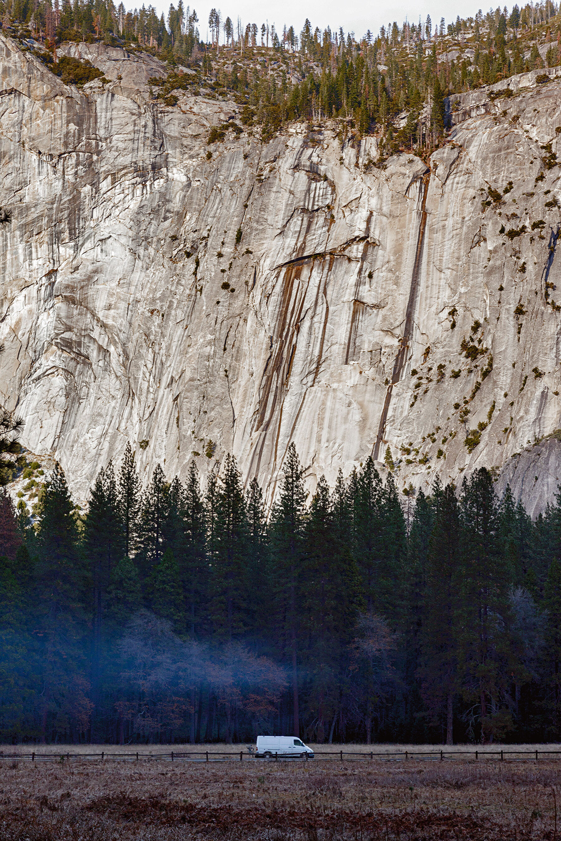 My Sprinter Van Susanne in Yosemite National Park, California