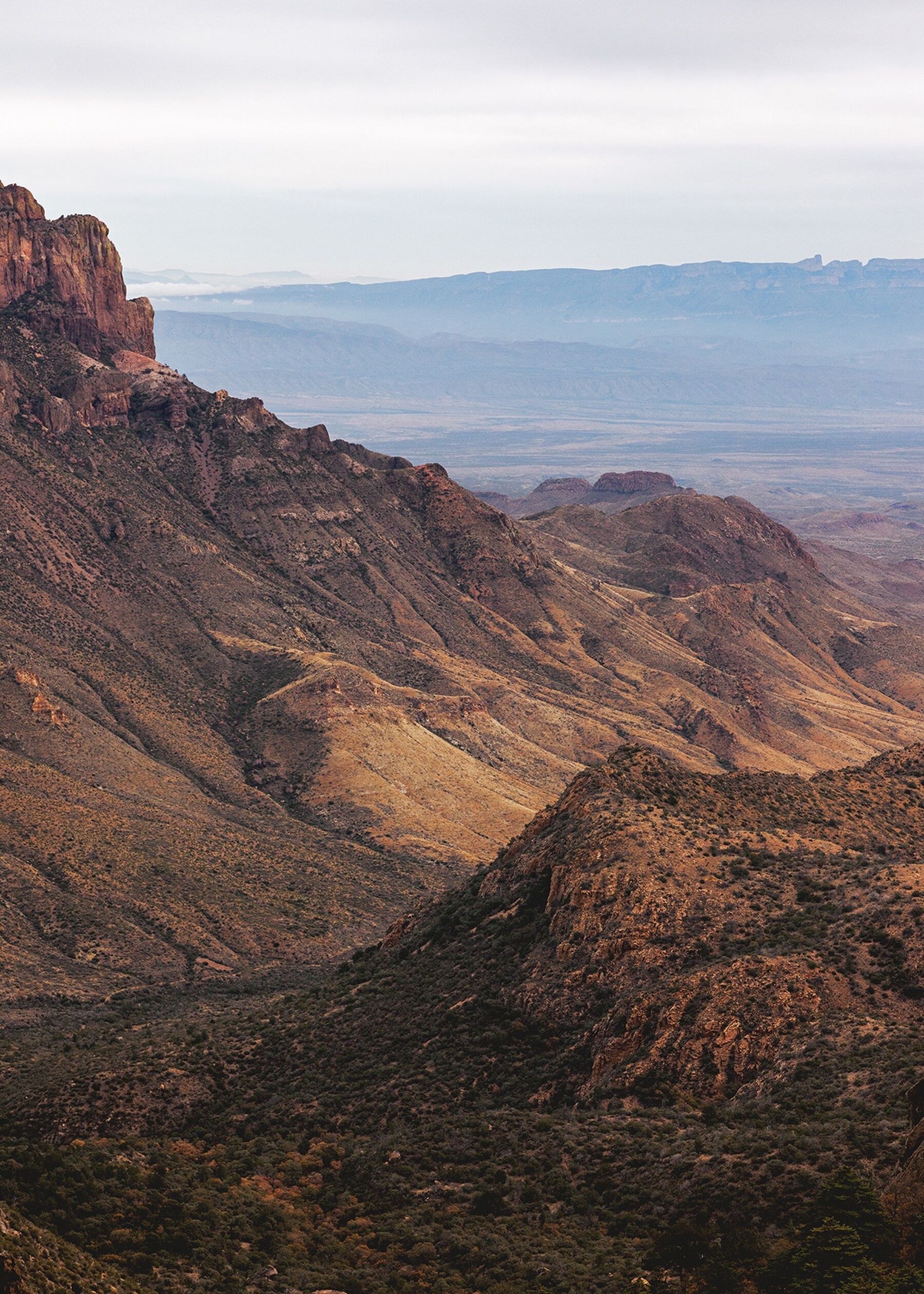 Big bend national park south rim trail landscape 01