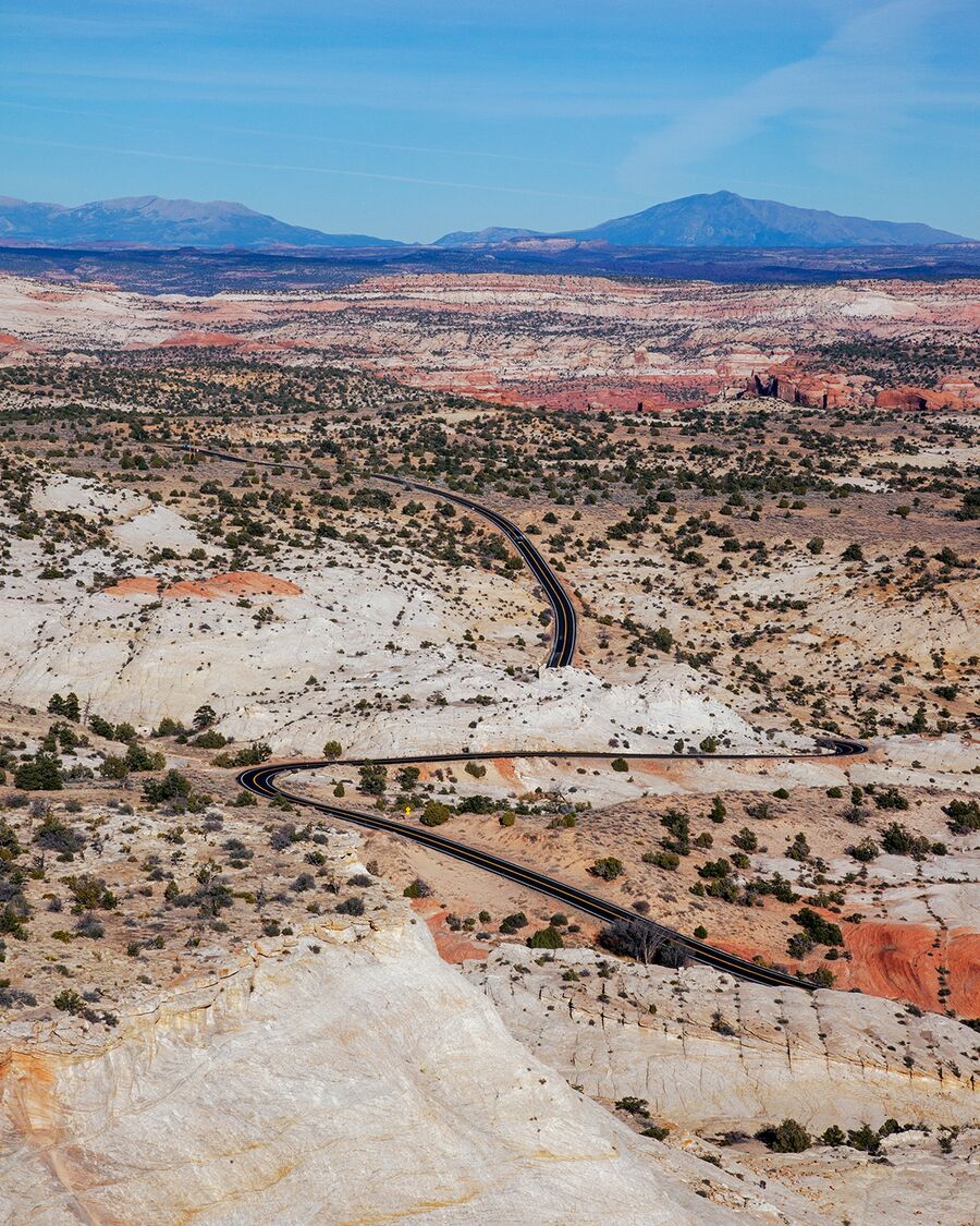 Highway 12 in Escalante, Utah